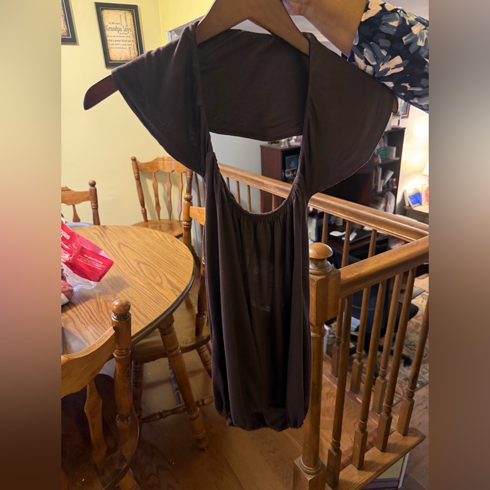 To the Max Dark Brown Women's Blouse